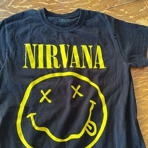 Black nirvana t-shirt hardly worn